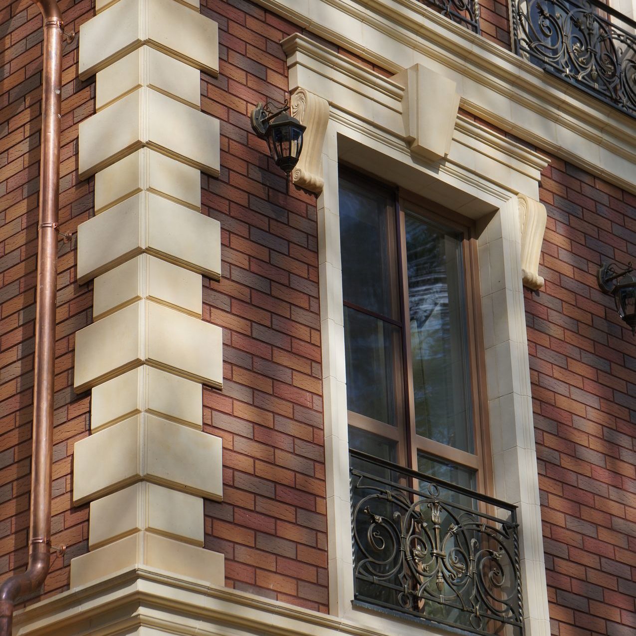 image for облицовка фасада дома кирпичом в "Английском стиле"