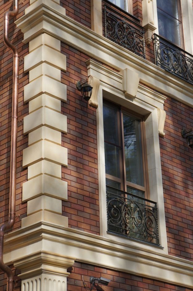 image for облицовка фасада дома кирпичом в "Английском стиле"