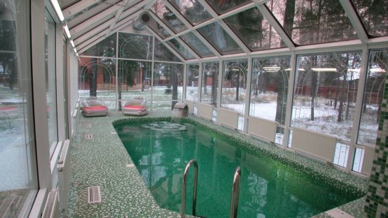 image for круглогодичный бассейн "Хрустальный Сорренто" c системой проточной вентиляции.