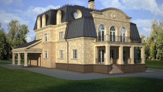 image for загородный дом Хиллфилд в стиле «Современная классика».