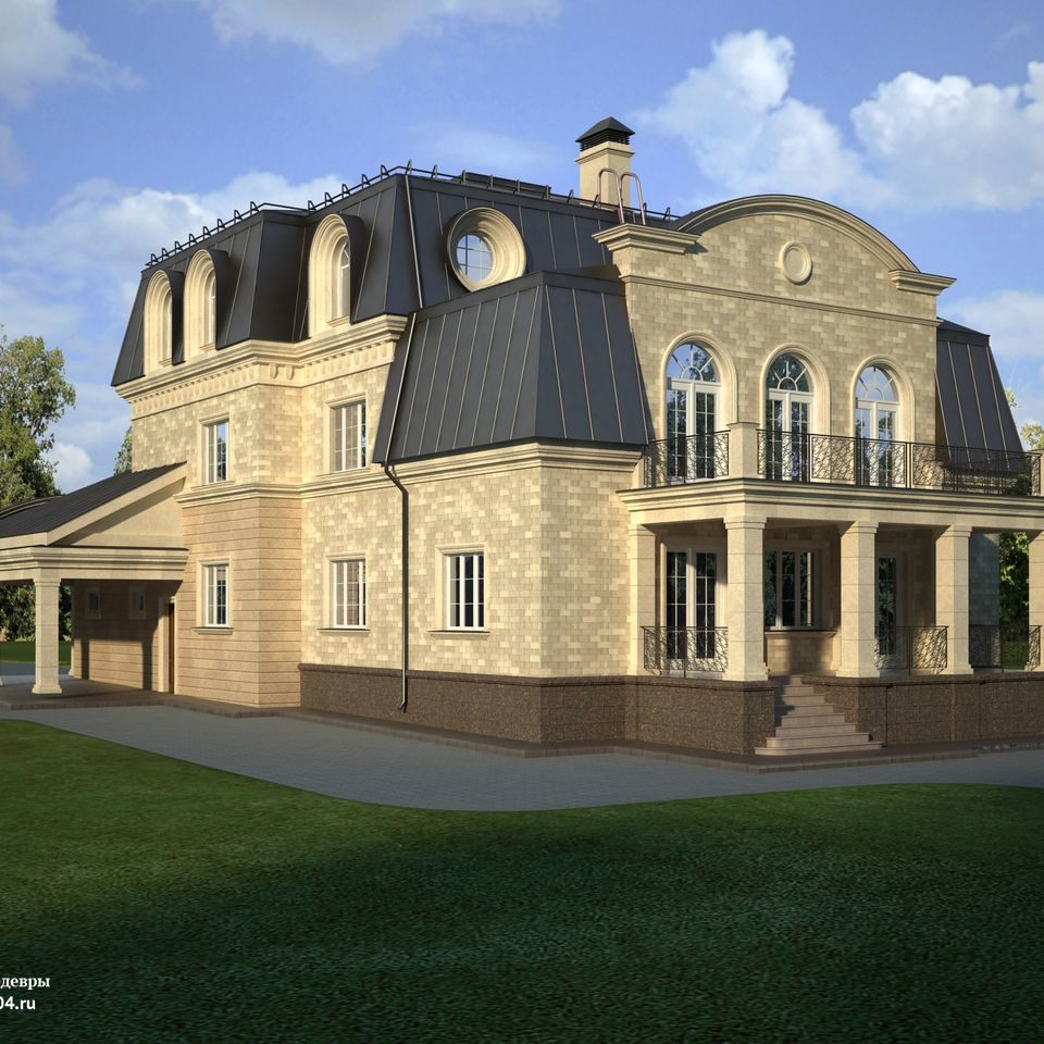 image for загородный дом Хиллфилд в стиле «Современная классика».