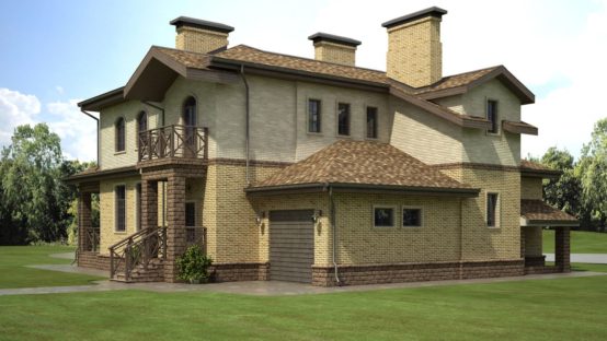 image for загородный дом Вилла Майкастл в стиле «Современная классика»