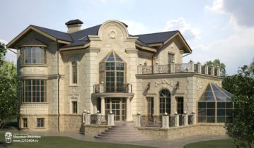 image for загородный дом Фортерессбелль в стиле «Современная классика».