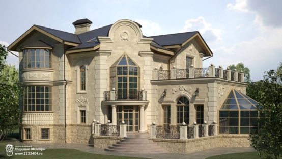 image for загородный дом Фортерессбелль в стиле «Современная классика».