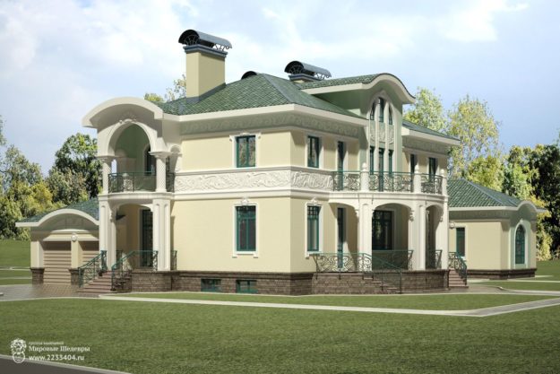 image for загородный дом Усадьба Манифик в стиле «Модерн»