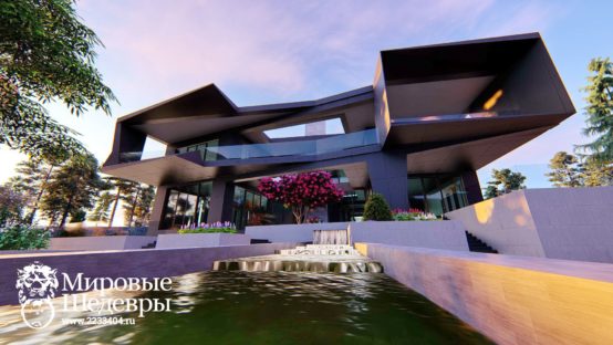 image for загородный дом Технохаус Драгоннест в стиле хайтек