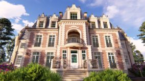 image for коттедж из кирпича Люмине Этоль в стиле "Современная классика".