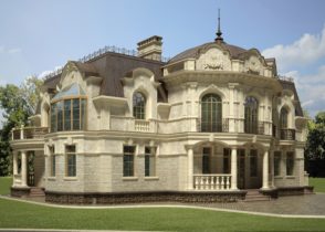 mage for коттедж из кирпича Вьенервальз в стиле "Современная классика".