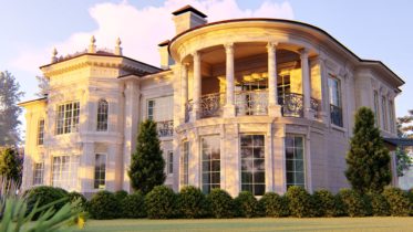 image for поместье из кирпича УмбреллокТрефайл в стиле "Современная классика".